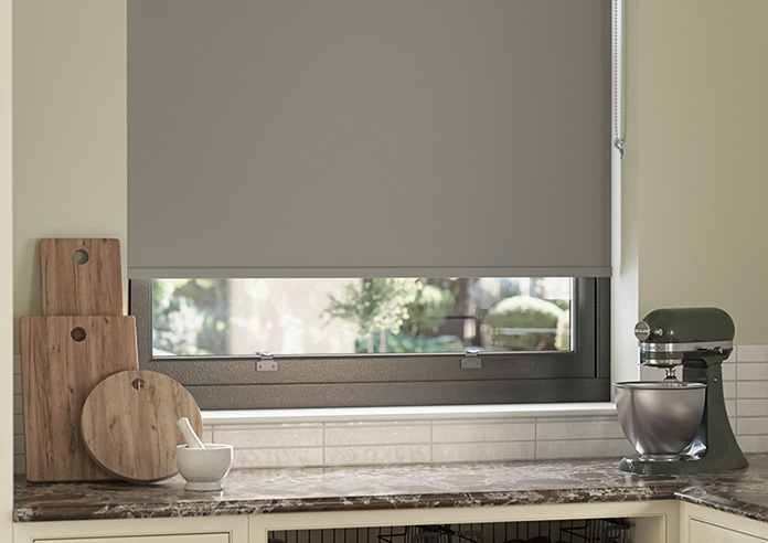 Trinity (Blackout), Mayan Brown - Roller Blind - Image 5